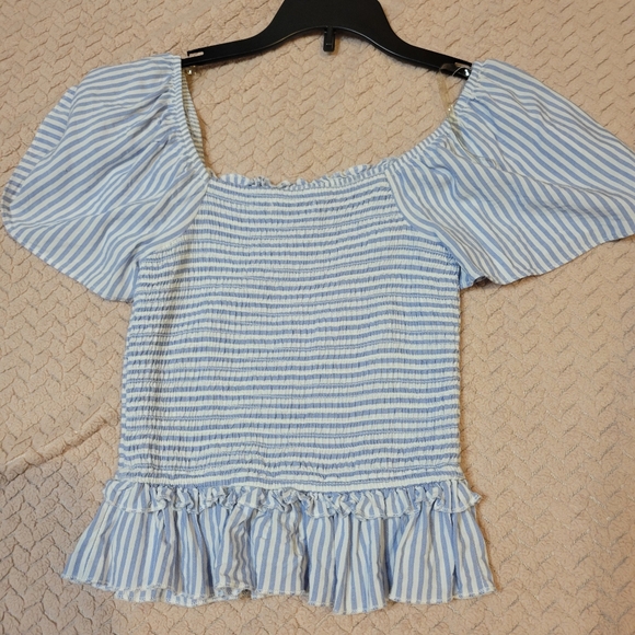 SO Ruched Crop Top Size XS - Picture 2 of 3